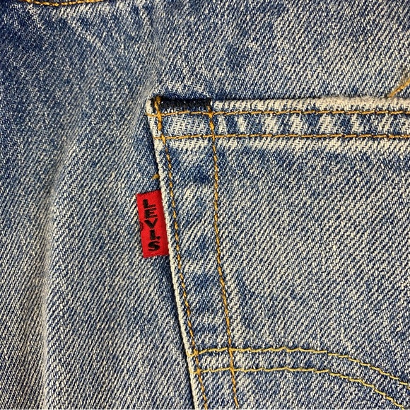 Levi's 502 x Justin Timberlake Fresh Leaves Jeans Men's 34x32 Blue Distressed - Picture 7 of 15